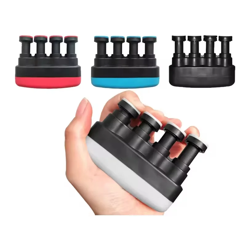 Guitarra aperto de mão dedo exercitador fortalecedor formadores de energia tensão média equipamentos fitness em casa entrada piano exercitador de dedo