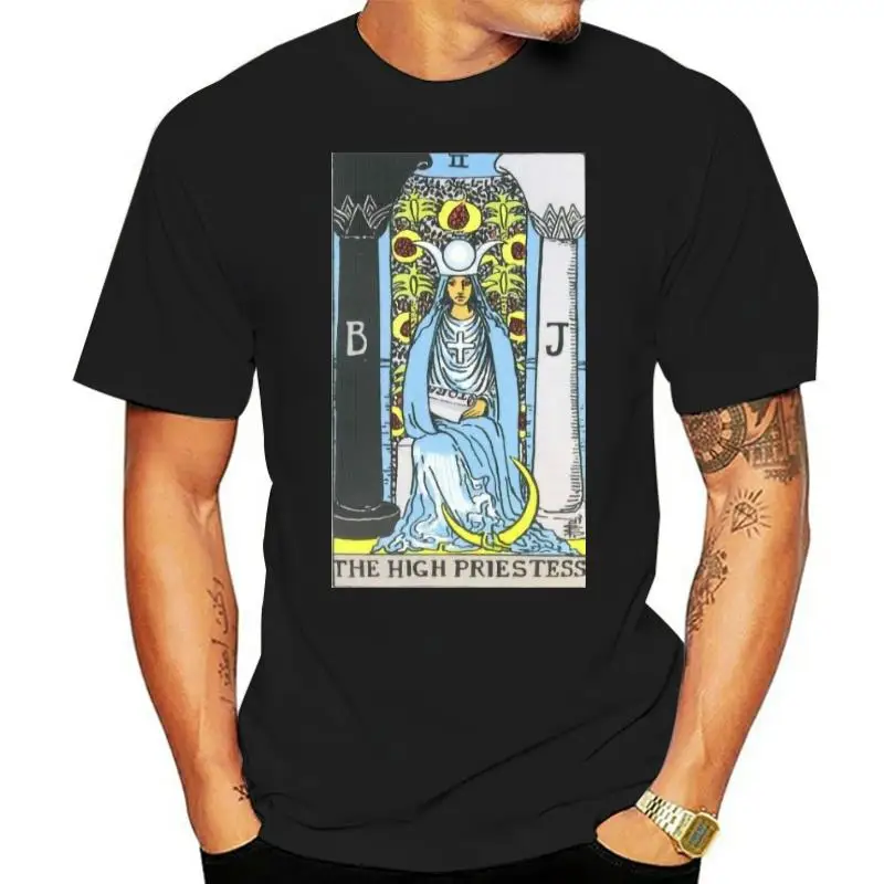 

High Priestess Tarot T shirt high priestess tarot rider waite astrology zodiac moon psychic wicca pagan