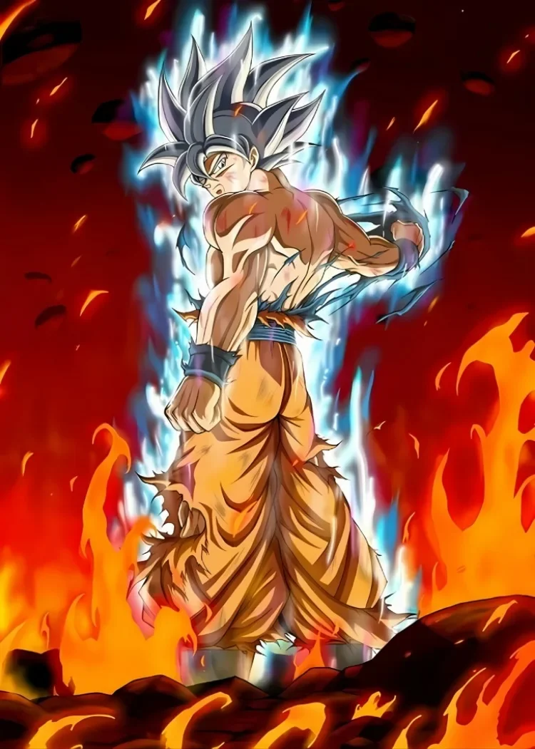 Dragon Ball Goku Anime 5D Full Round Drill Diamond Painting Collection Mosaic Embroidery Art Home Wall Decor DIY Craft
