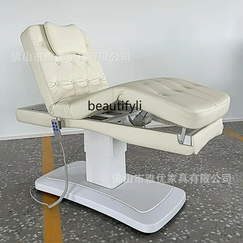 A182 C Electric beauty bed, spa massage bed for beauty salon, facial management inspection, eyelash bed 4