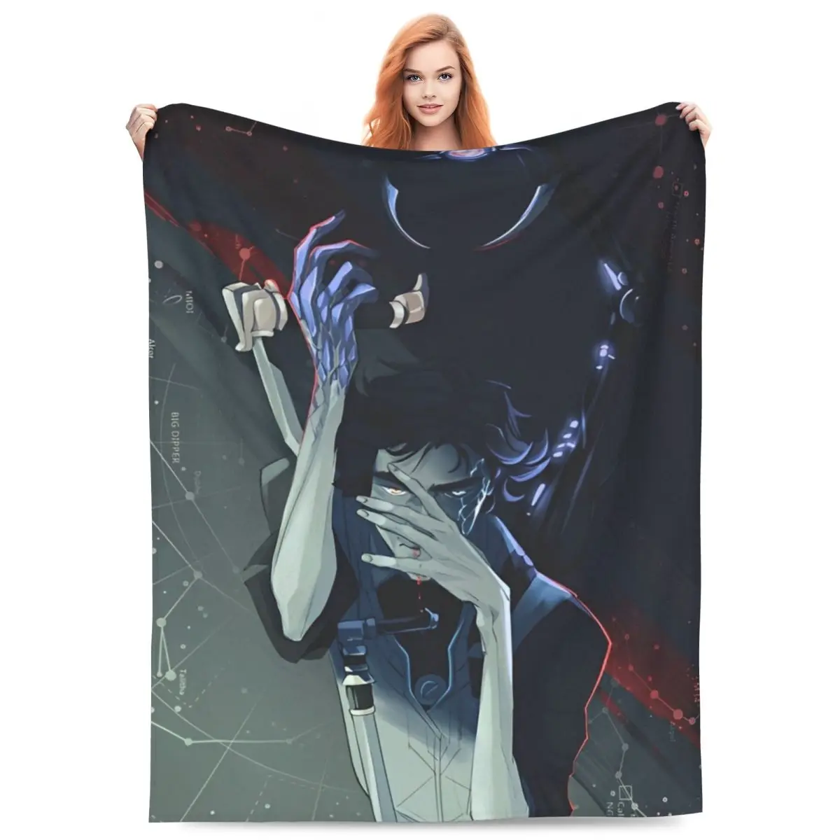 Arcane Viktor Game Blanket Quality Super Soft Throw Blanket Autumn Travel Living Room Pattern Bedspread