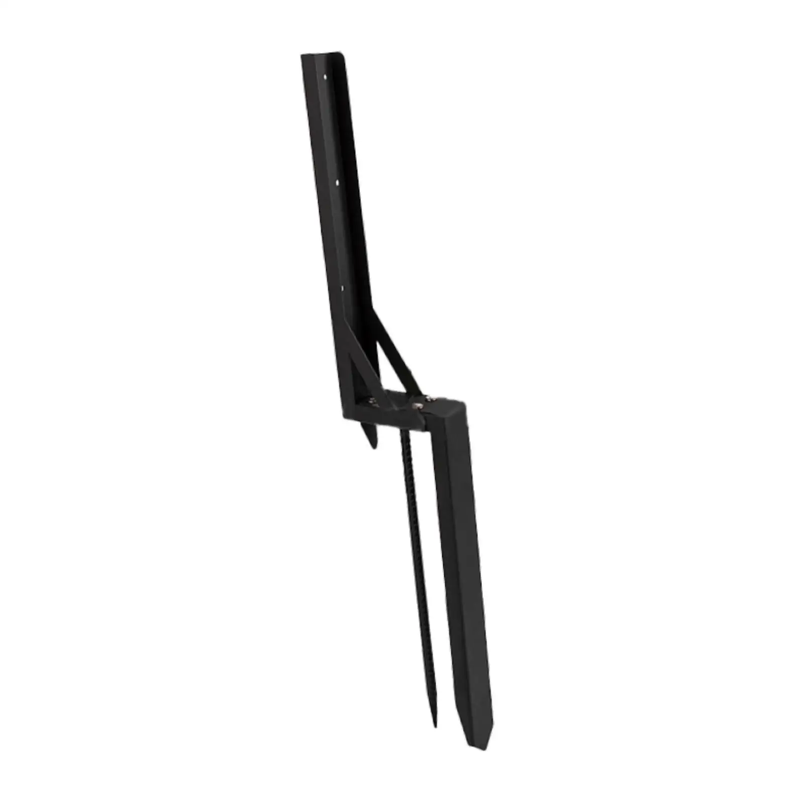Sturdy Metal Fence Post Repair Stake Ground Anchor for Leaning Wood Fence Posts and Garden Barrier