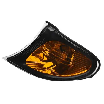 適用於BMWE46的角燈,透明鏡片,2個裝,黃色,全新,耐用,高品質 10 最佳銷售 透明 E46 尾燈 - №1
