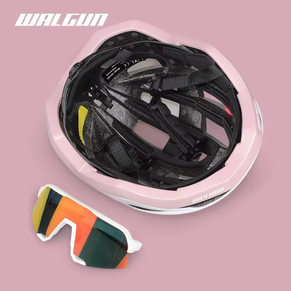 Rennradhelm Atmungsaktiv 24-Loch Herren Damen Fahrradhelm Leicht Verstellbar MTB Rennrad EPS-Polsterschicht-System Helm – Detail 2