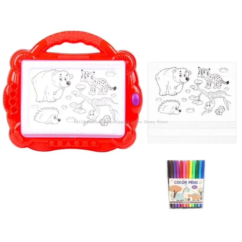 Planche croquis des enfants portables éclairer planche à dessin pour les compétences artistiques