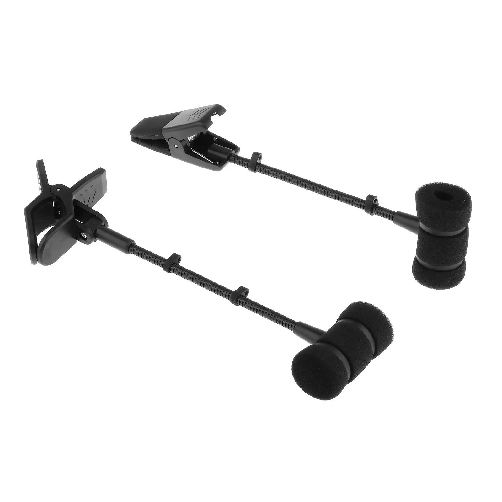 مشبك ميكروفون للآلات بدون ميكروفون ، ملحقات معدات الموسيقى ، دعم الميكروفون ، حامل الحامل ، مشبك ميكروفون ساكس موسيقي