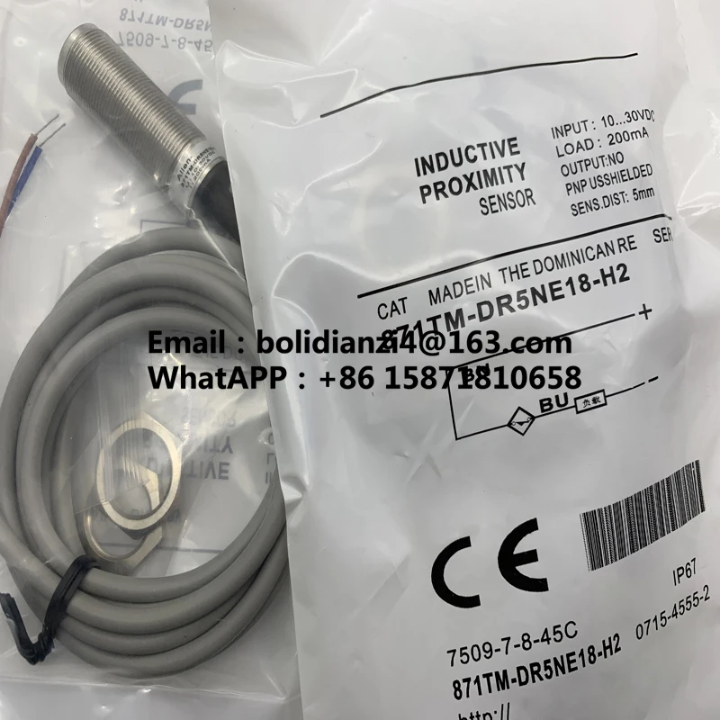 Fast delivery All-metal sensor 871TM-DR5NE18-H2 871TM-DR4NE12-C2 871TM-DR5NE18-D4 871TM-DR5NE18-A2 In stock