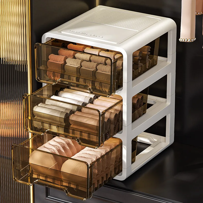 

Underwear Storage Box Drawer Grid Socks Storage ******derwear Multifunctional Layered Storage Dust-proof Organizing Box