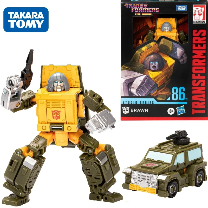 In Stock Takara Tomy Transformers SS Series SS-86 22 D Class Brawn Magnus Movable Figure Robot Model Gift