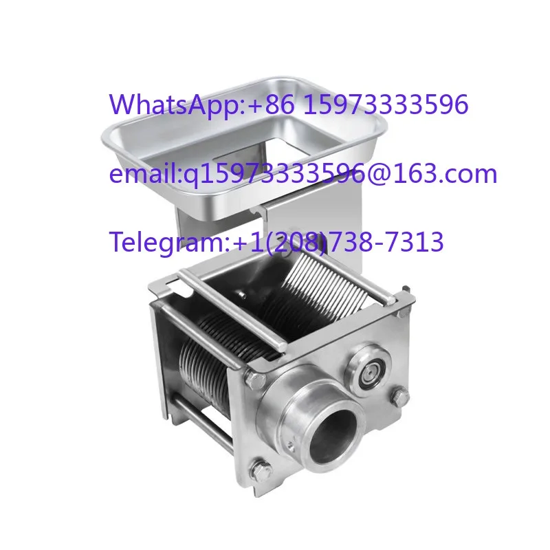 Small Meat Cutting Machine Single Double Cut Stainless Steel Blade and Cutter Assembly Original Parts for Butcher Shop