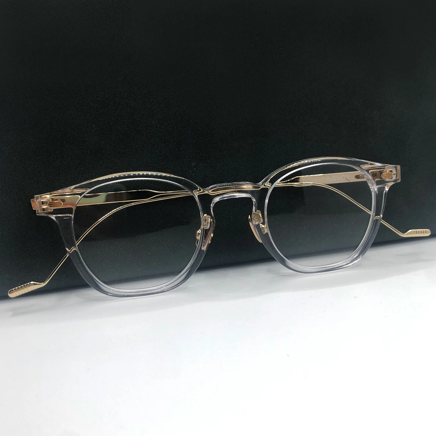 أزياء GM نمط النظارات الإطار خلات لطيف الرجال النظارات إطارات الوحش النساء عالية الجودة مصمم الكورية نمط العلامة التجارية الكبيرة