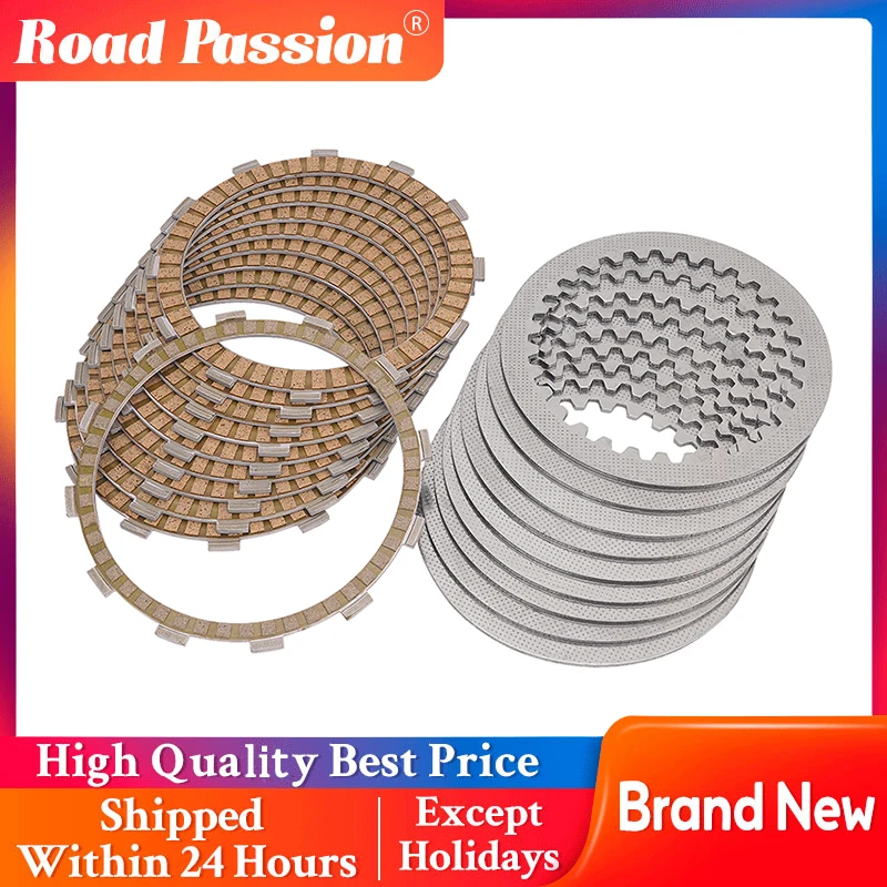 

Road Passion Motorcycle Clutch Friction & Steel Plates Plate Disc Kit For Kawasaki ZX1400 ZX-14 ZX-14R ZX14 ZX14R Ninja ZZR1400