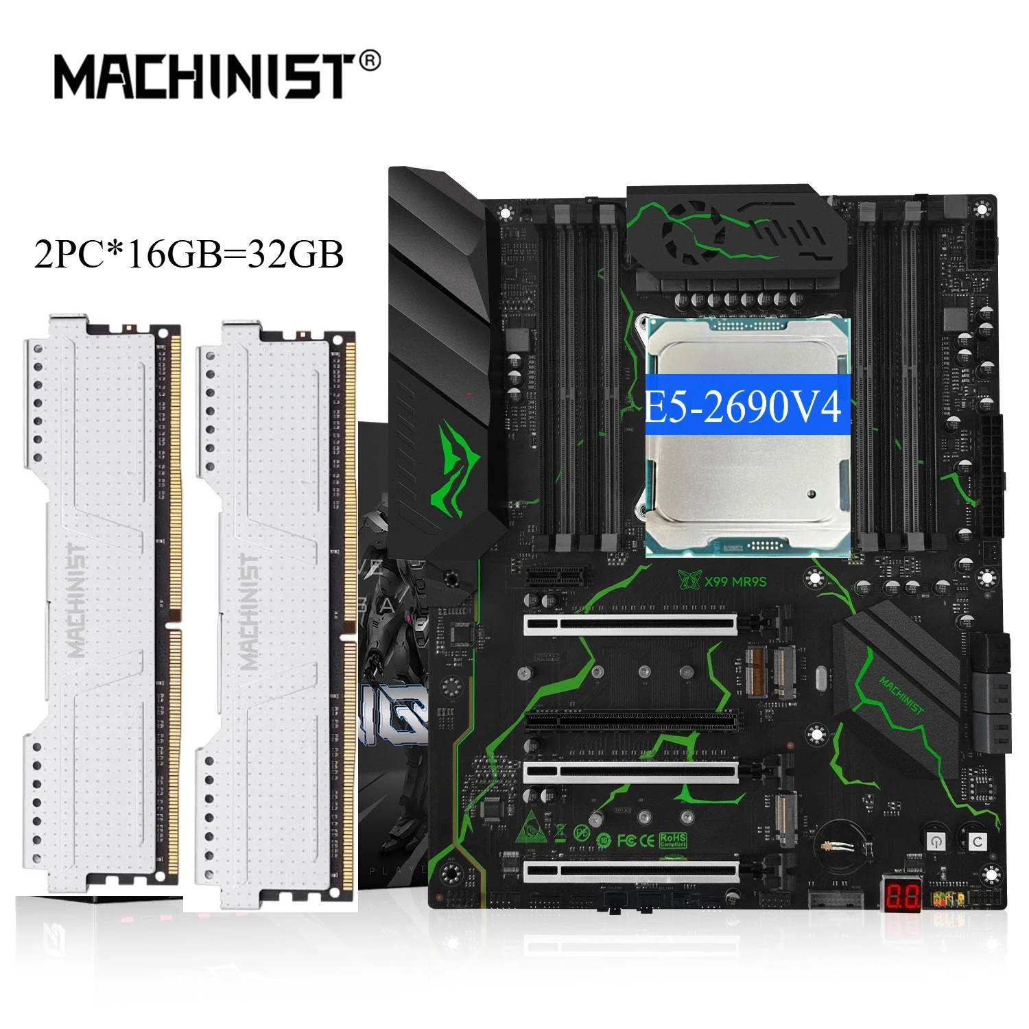 Intel Xeon E5-2699 v4マザーボードセット intel xeon e5 2690 v4 –AliExpress version で intel xeon e5 2690 v4