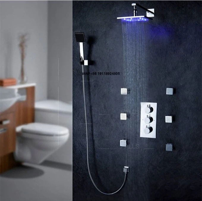 Wholesale and Retail Promotion Thermostatic Bathroom 8