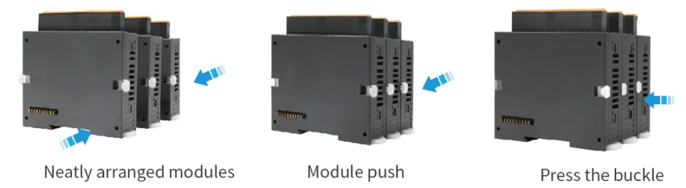 Coolmay L02 PLC series host module programmable logic concontroller  monitor rs485 ethernet port modbus protocol