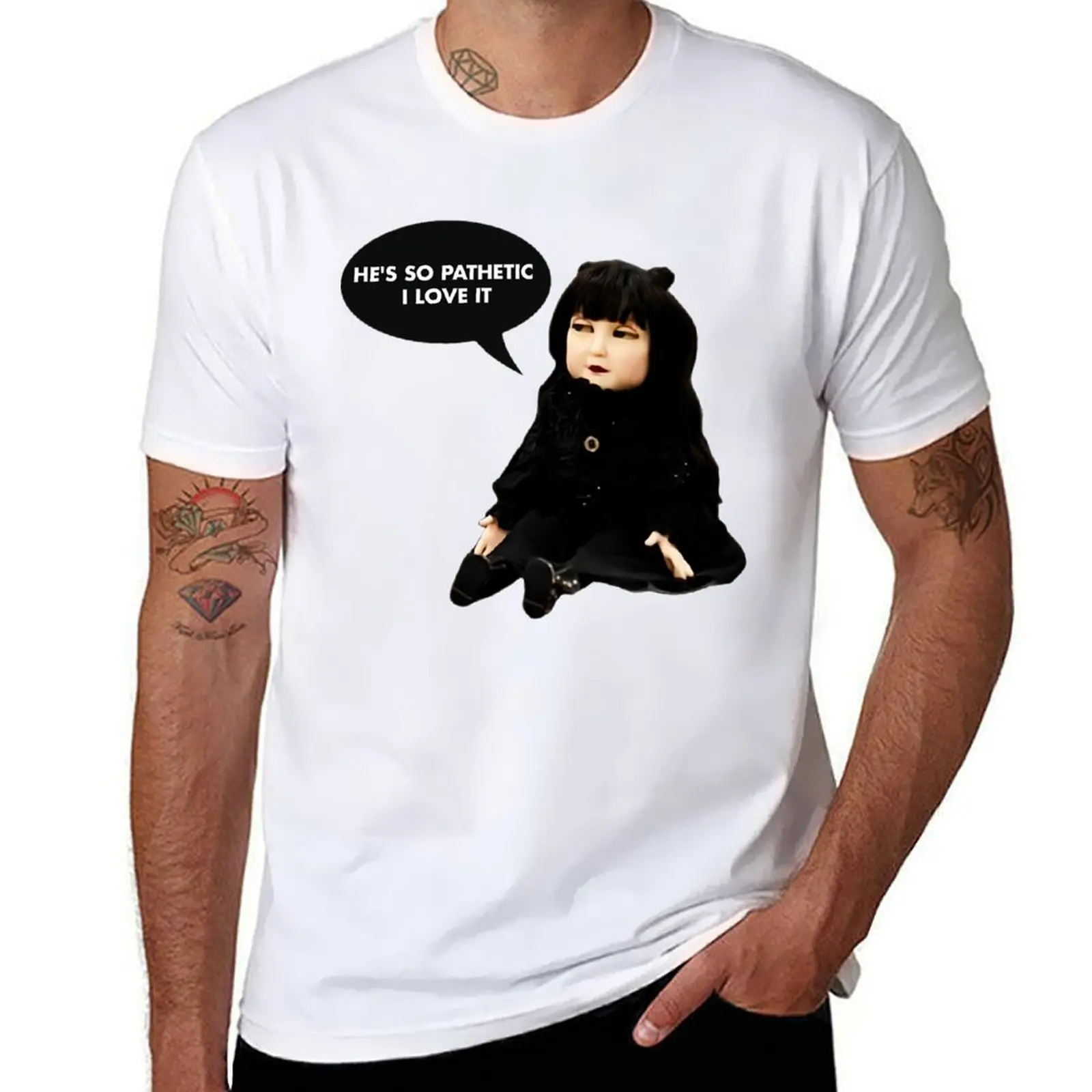 Nadja Doll T-Shirt Aesthetic clothing T-shirts man men clothes