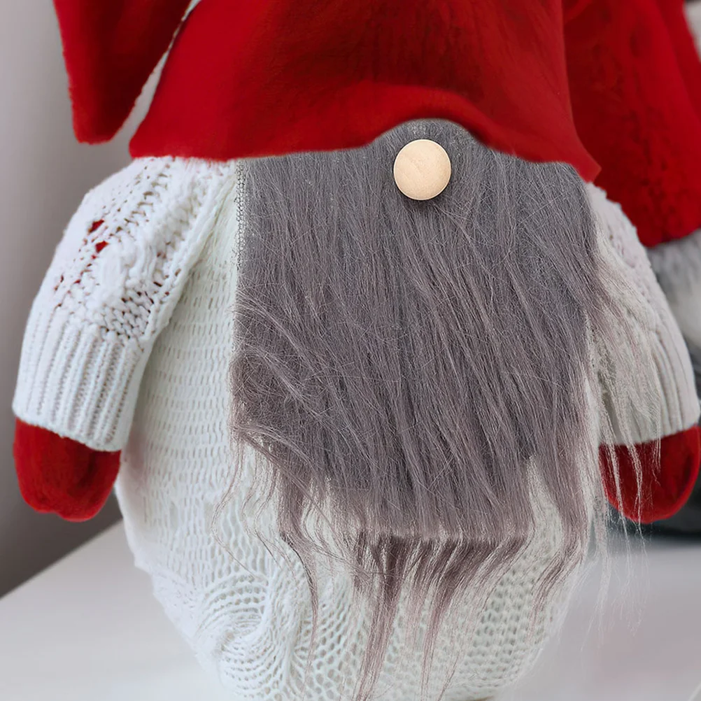 

24 Sets Gnome Beard Craft Supplies DIY Wooden Balls for Christmas Wedding Birthday Valentine's Day Handmade Gnome Making