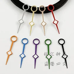 12.5MM NH34 GMT Red Blue Green Purple Black Silver Orange GMT Hands Green Luminous Fit NH34A 4R34 Movement Replacement Parts