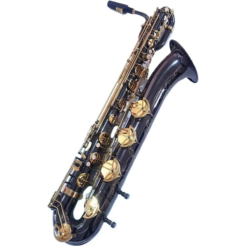 E Flat Alto Saxophone, Black and Gold, Professional Concert Beginner Grade Exam, Musical Instrument