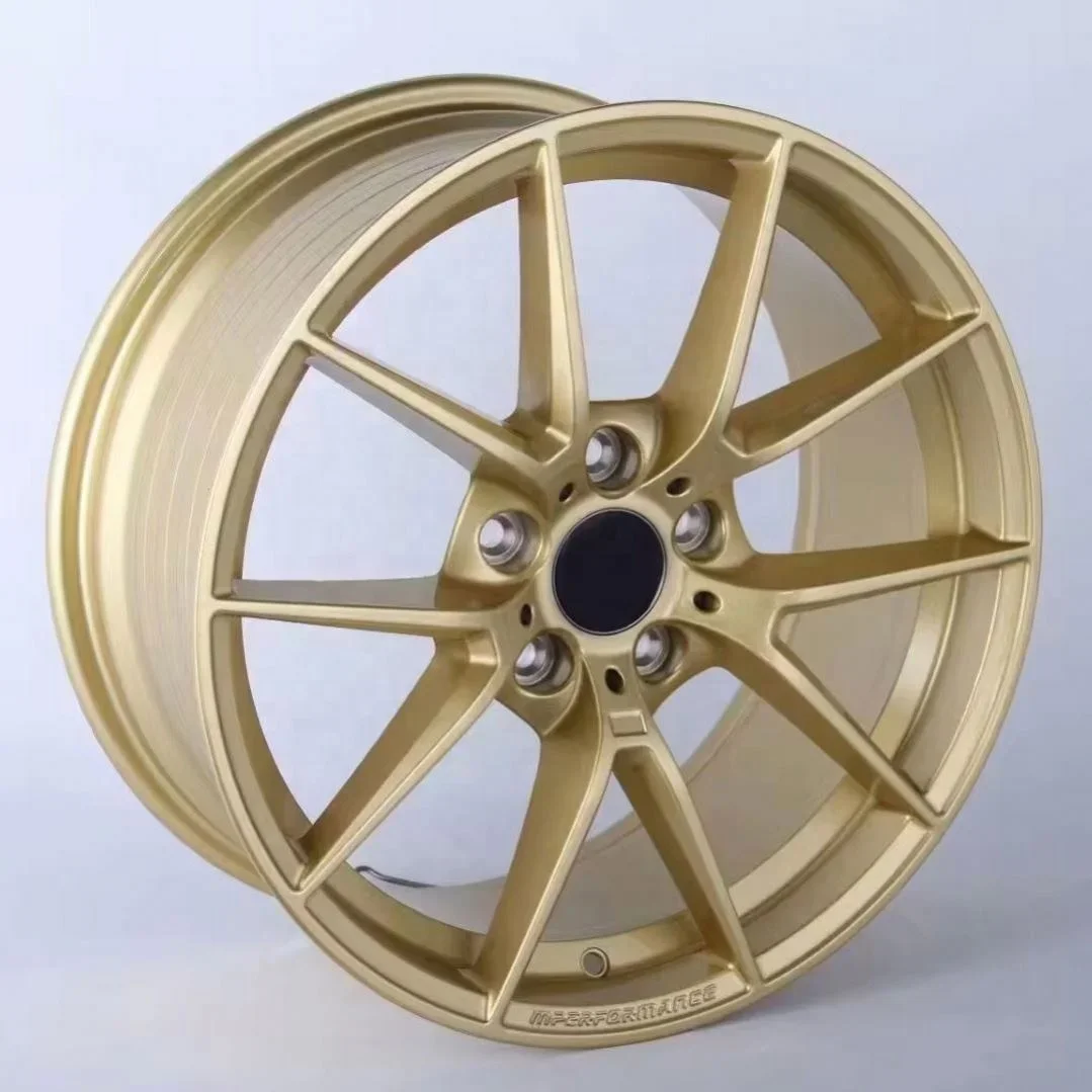 Hot Sale Car rims 5X120 5X112 19*8.5J 19*9.5J Luxury Gold Alloy Passenger Car Wheels For BMW M3 E34/E36/E39/E46