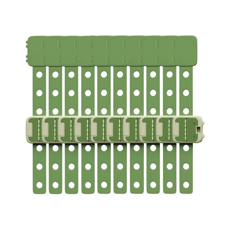 Serrure de tiroir de sécurité pour bébé, 10 pièces, Anti-pincement, serrures de tiroir d'armoire à main, crocodiles de dessin animé, boucle de sécurité pour enfants-AT36