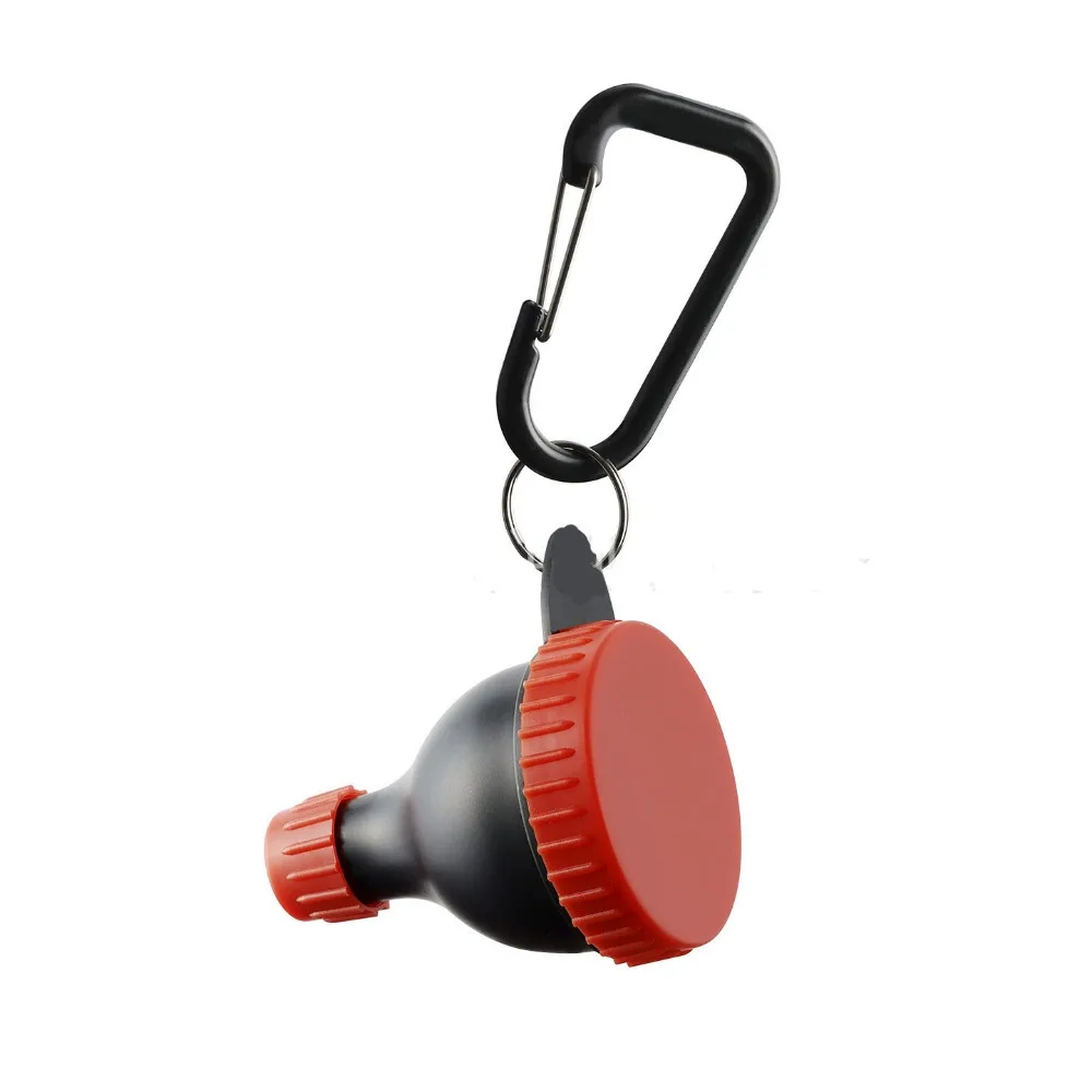 

Mini 15g/50ml Protein Powder Bottle Leak Proof with Carabiner Medicine Box Reinforced Cap with Keychain Pill Case Outdoor Sport