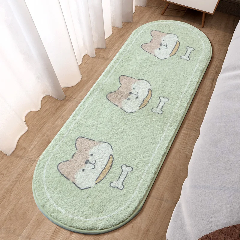 

Cartoon Cute Dog Carpets for Living Room Bedroom Decor Kids Play Clawl Bedside Soft Area Rugs Baby Home Game Crawling Floor Mats