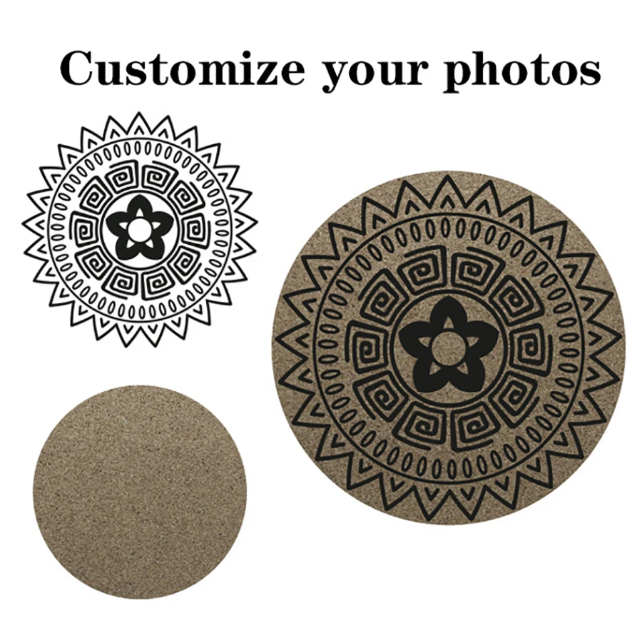 

[Customization] A heat-resistant cork mat, cork mat, and coaster suitable for hot pot, plates, and flat bottomed pans