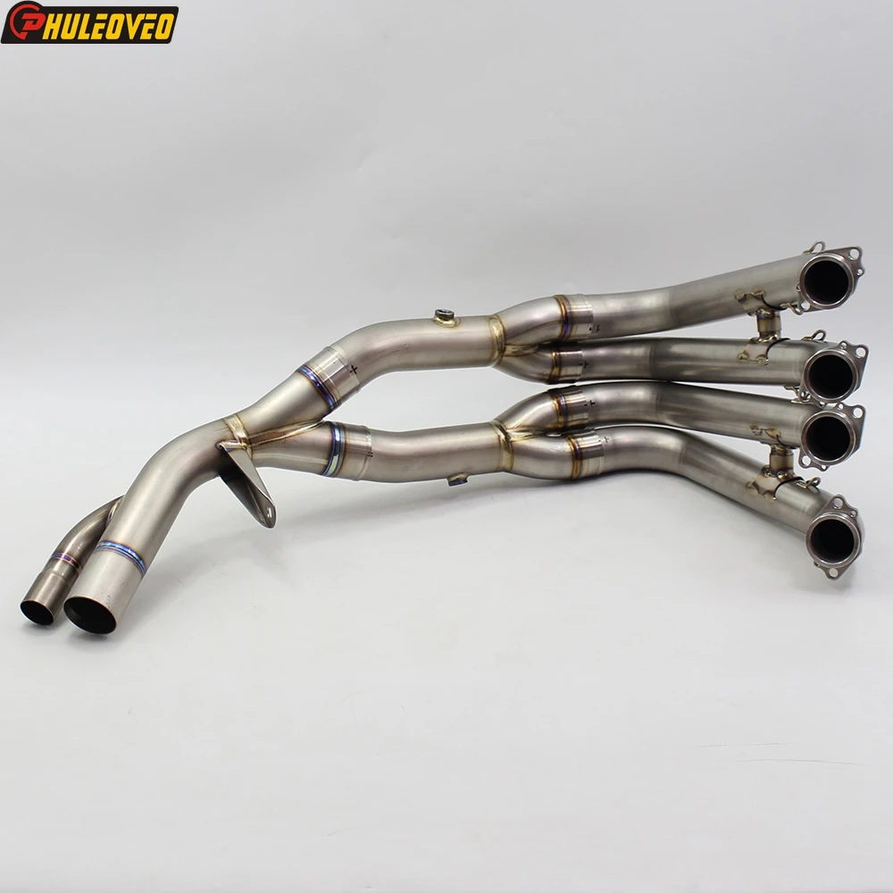 

Titanium Alloy for BMW S1000R 17-20 S1000XR 15-19 Motorcycle Exhaust System Muffler Pot Escape Moto Header Connector Front Pipe