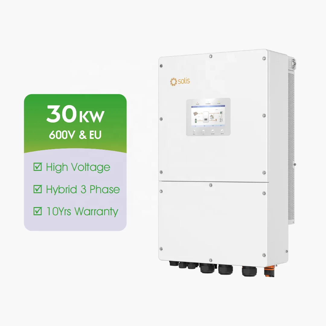 High Voltage Off Grid Solar Power System 30kW Solar Panels With Battery and Inverter Kit Complet Hybrid Solar Energy System