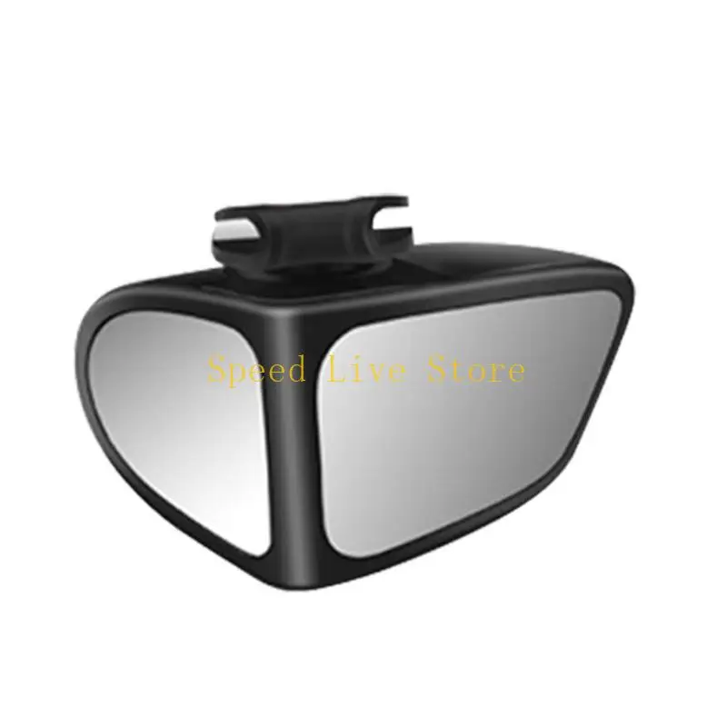 547C Car Side Mirror Blind Spot Auto Wide Easy Installation Rear View Wide 360°Rotate Long Lasting Glu