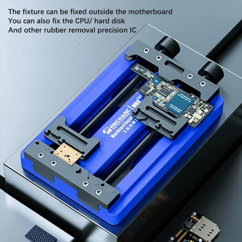 Imagem -03 - Max Universal Pcb Suporte Fixture Iphone Samsung Phone Placa-mãe ic Chip Solda Cola Remover Ferramentas de Reparo Mechanic-mr6