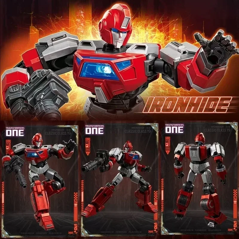BLOKEES Classic Class Transformers LED Building Blocks Soundwave Shockwave Ironhide Action Robot Assembled Model Toys Fans Gifts