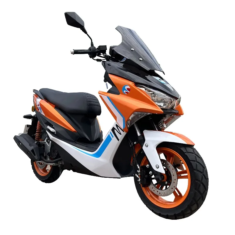 أحدث سكوتر غاز يورو 5 Plus 125cc لعام 2025 مع فرامل قرصية أمامية وخلفية 4 أشواط CBS EFI محفز حقيقي للدراجات النارية للحياة اليومية #1