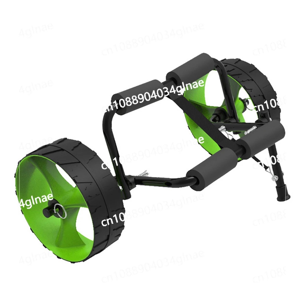 

Kayak Wheel Dolly Trailer, Easy Installation, Wear-Resistant Trolley Cart, Tire Convenient Replacement Wheels Accessories