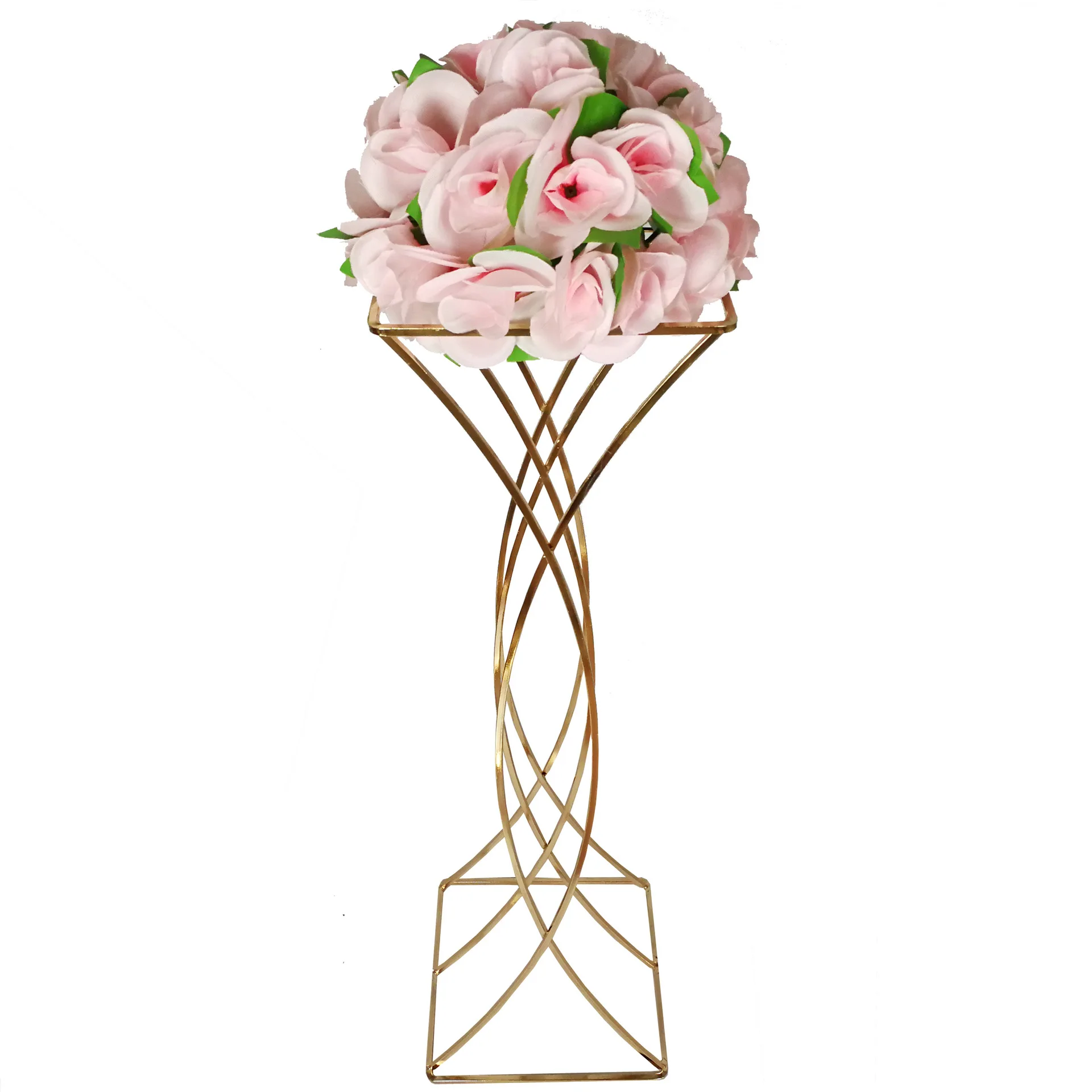 

Supplier for event decoration wedding party waist flower stand T stage decoration