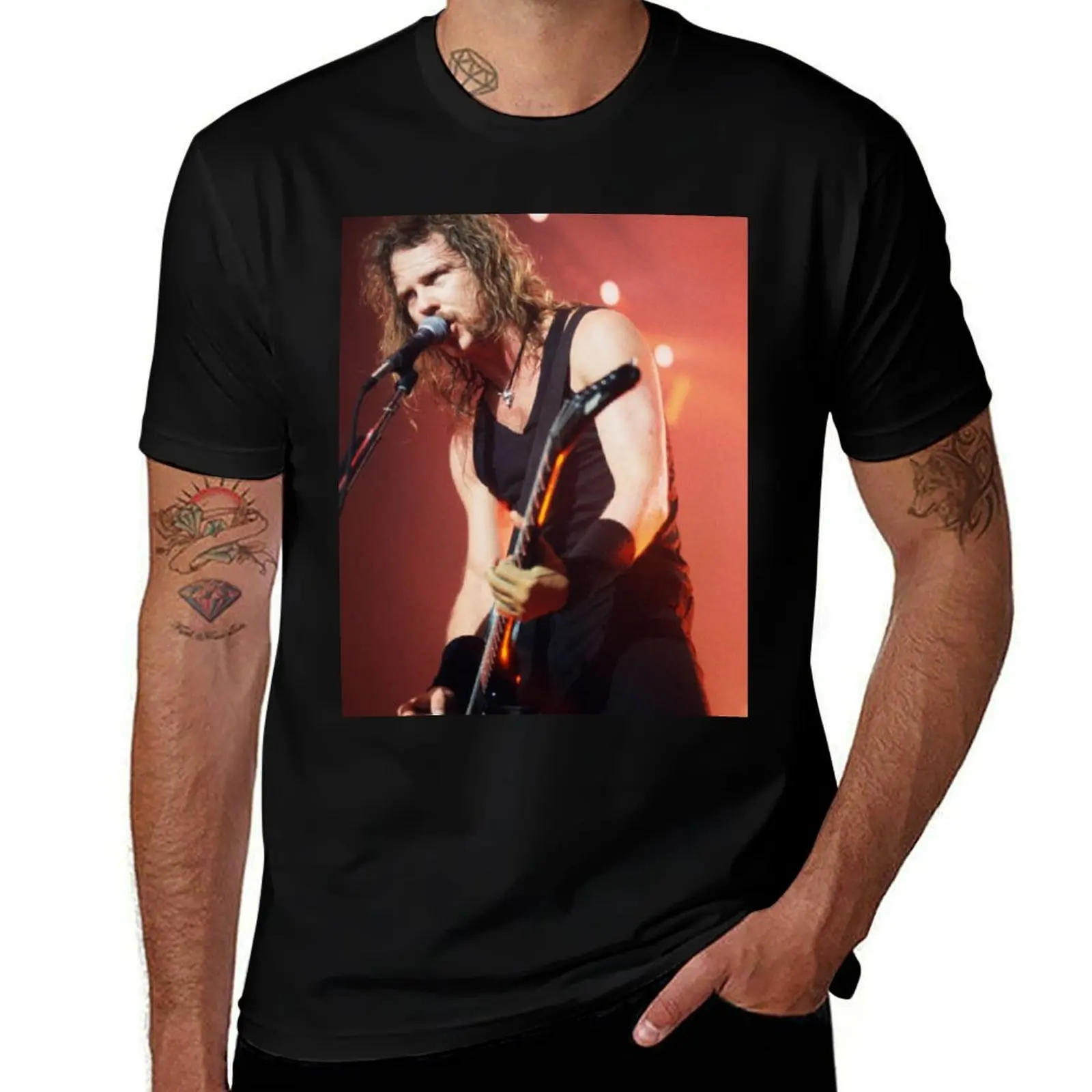 

James Hetfield T-Shirt affliction shirts summer tops summer 2025 anime tshirt t shirts for men graphic