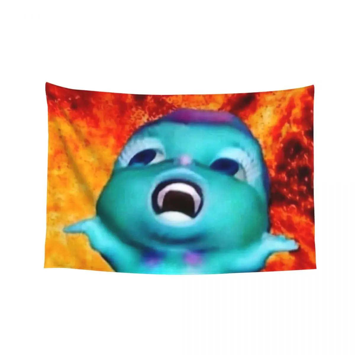 

bibble meme Tapestry Wall Deco Wall Hanging Aesthetic Room Decorations House Decoration Tapestry
