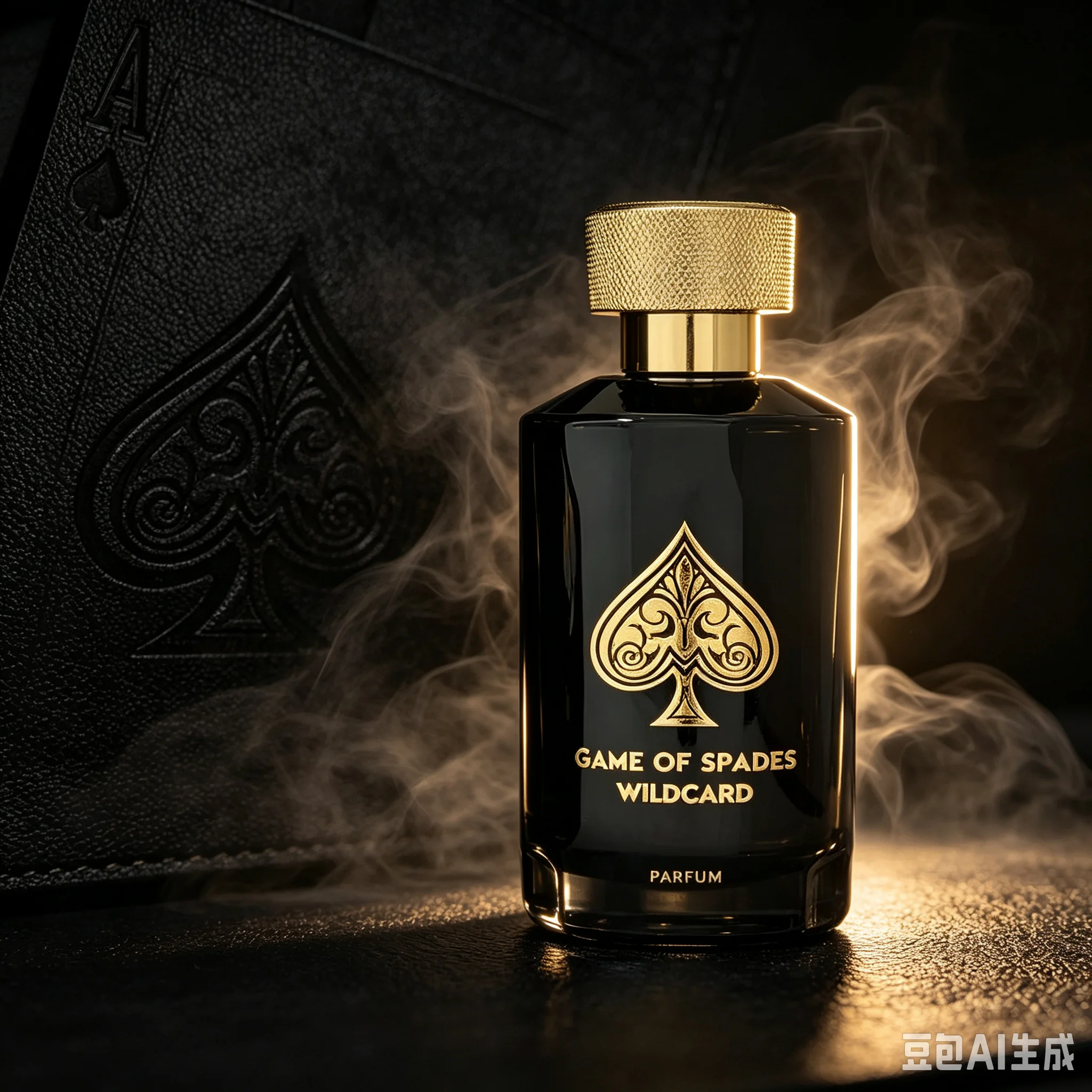 Jo Milano Game of Spades Wildcard Parfum 3.4oz 100ml Colonia para Hombre, Aroma a Cuero Ahumado, Madera Especiada y Sándalo, Larga Duración, Proyección Intensa, Botella Negra Mate con Detalles Dorados, Ideal para Salidas Nocturnas, Citas, Negocios, Regalo Premium para Él, Cumpleaños, Aniversario