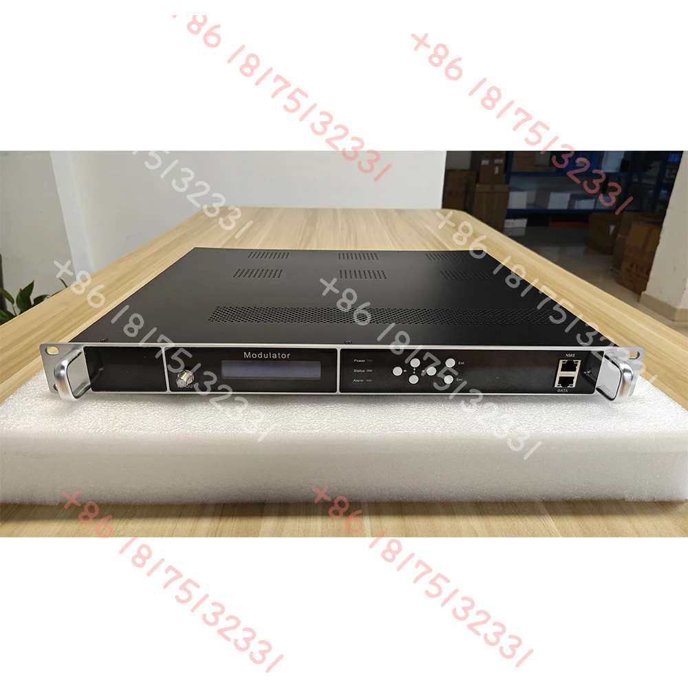 Neues Produkt zum Rundfunk von TV-Geräten R FModulator 8HD zu R F DVB-C DVB-T ATSC ISDBT H264 Encoder-Modulator