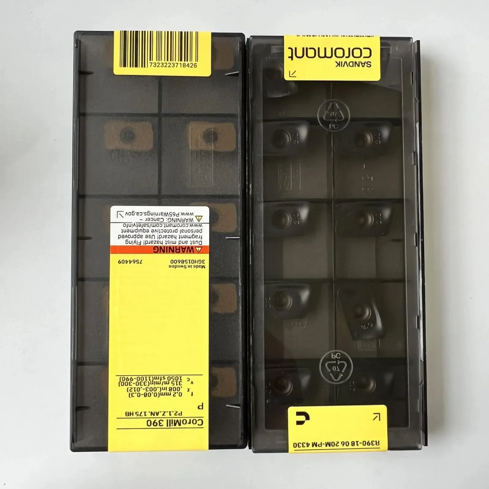 الأصلي SANDVIK / R390-180620M-PM 4330 / سبائك الصلب CNC شفرة 10 قطعة