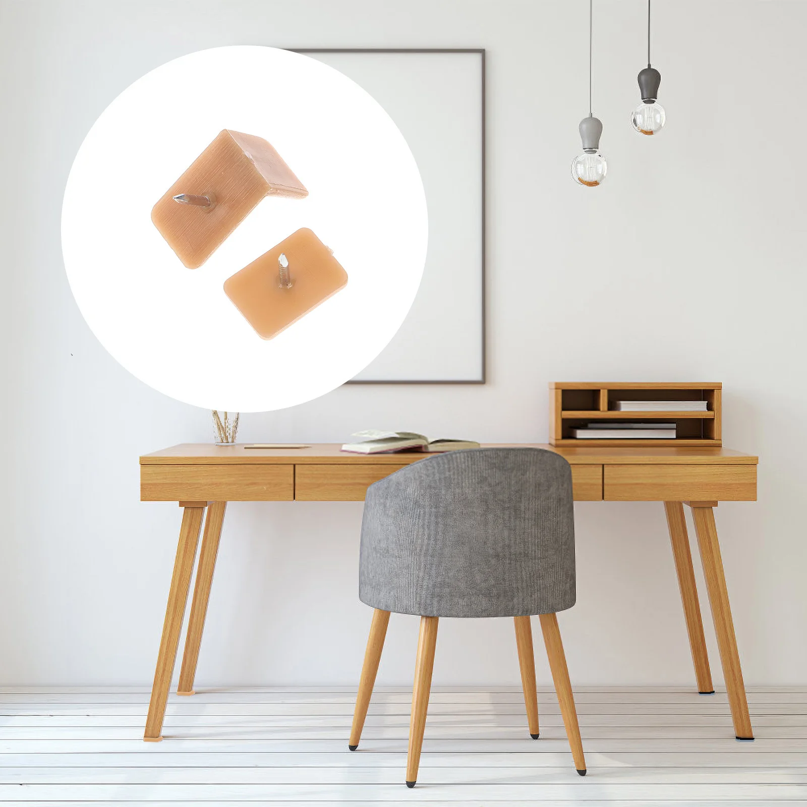 60 قطعة شرائح الأثاث درج ينزلق أدلة درج بلاستيكي لإصلاح الأدراج الخشبية المنزل استخدام خزانة المسار الأجهزة #3