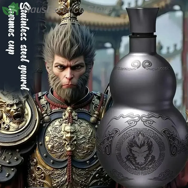 ※500ml Wukong Theme Gourd Styl - đánh giá và giá Outdoor Sport Hobbies