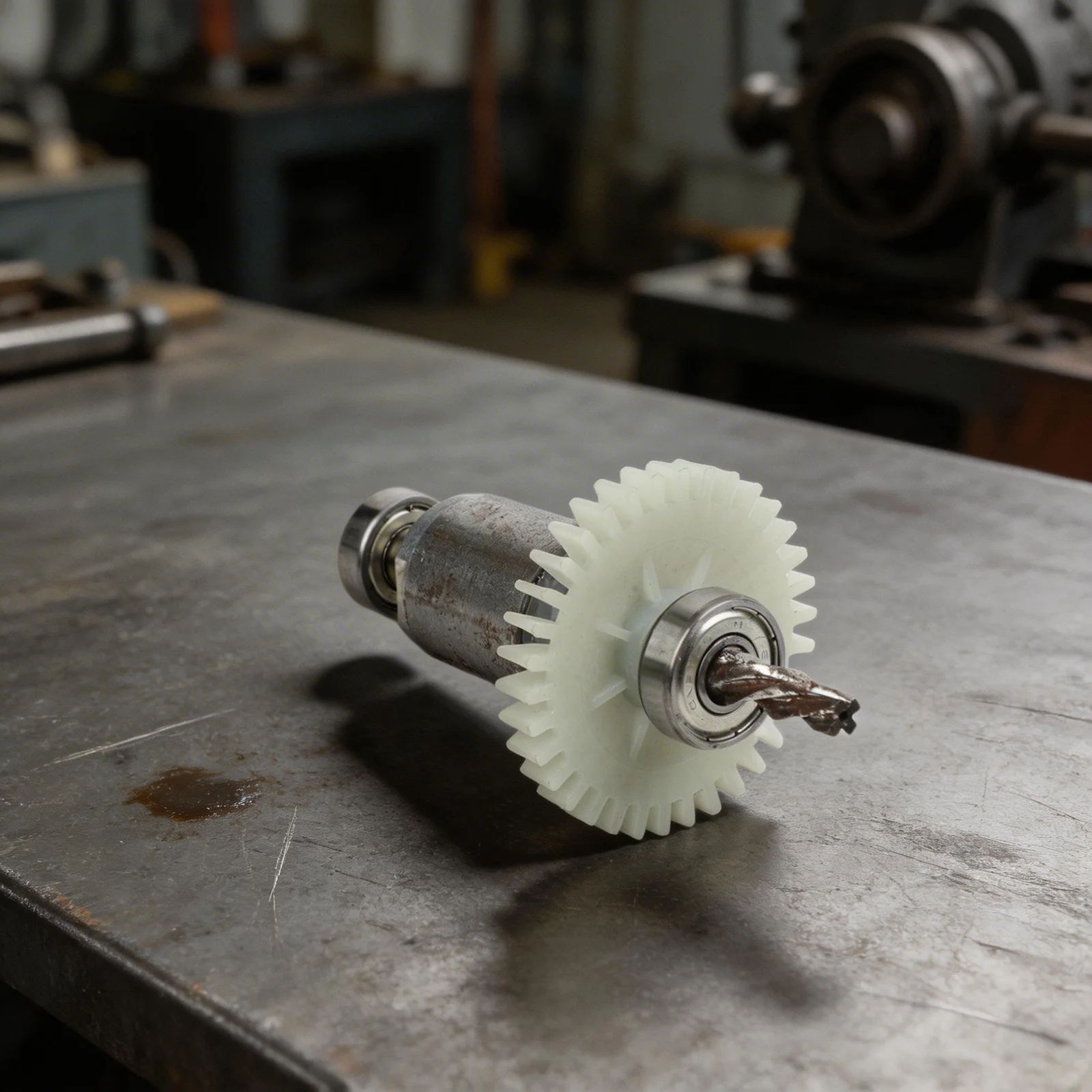 Brushless Rechargeable 12-inch Electric Chain Saw Rotor with 4 Teeth and Precision Bearings for Steel Material Compatibility