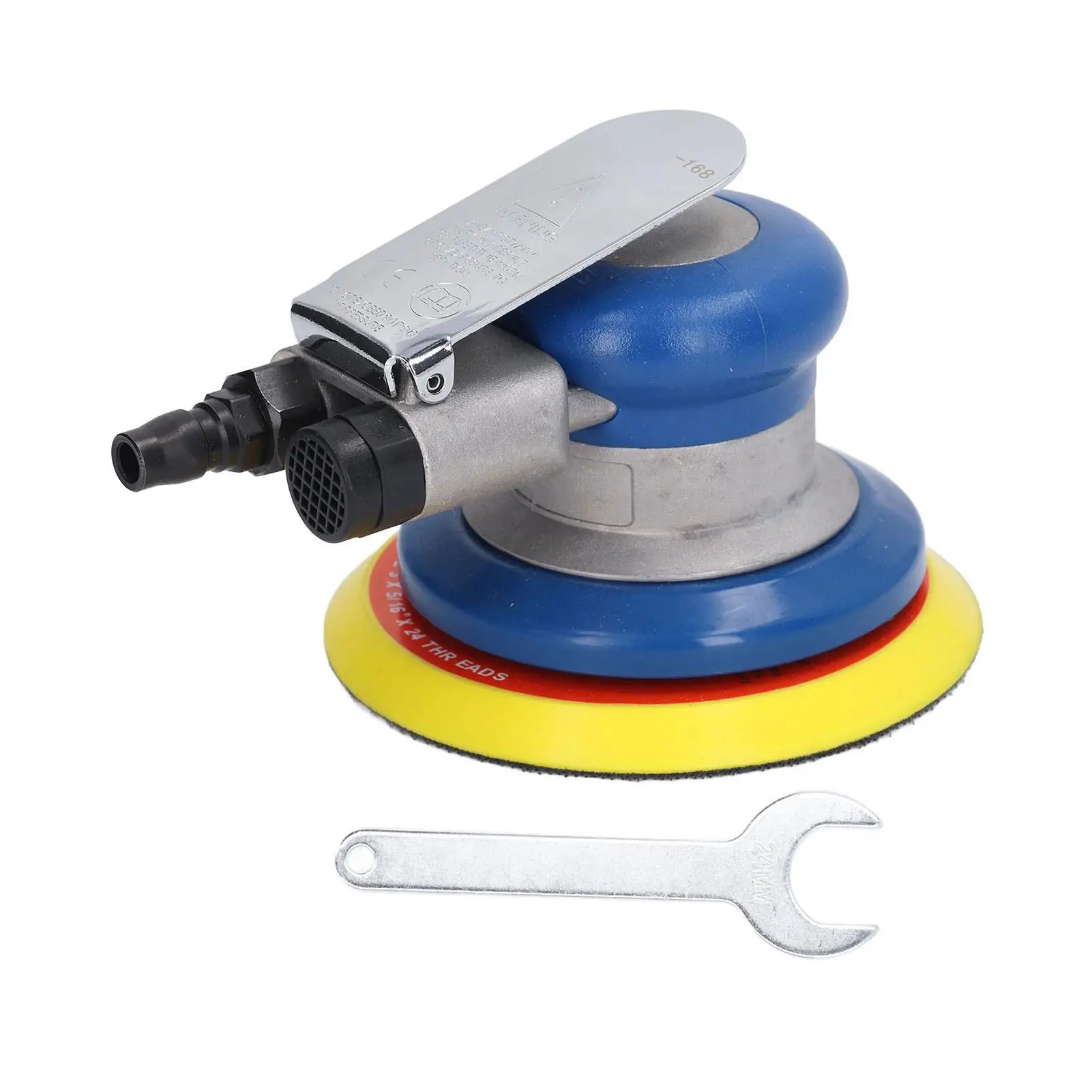 

Orbital Pneumatic 5in Palm Grinder 10000RPM for vehicle Furniture Sanding Machine