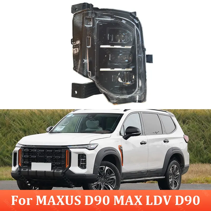 

Front Bumper Head Light For MAXUS D90 MAX LDV D90 Head Lamp Headlight