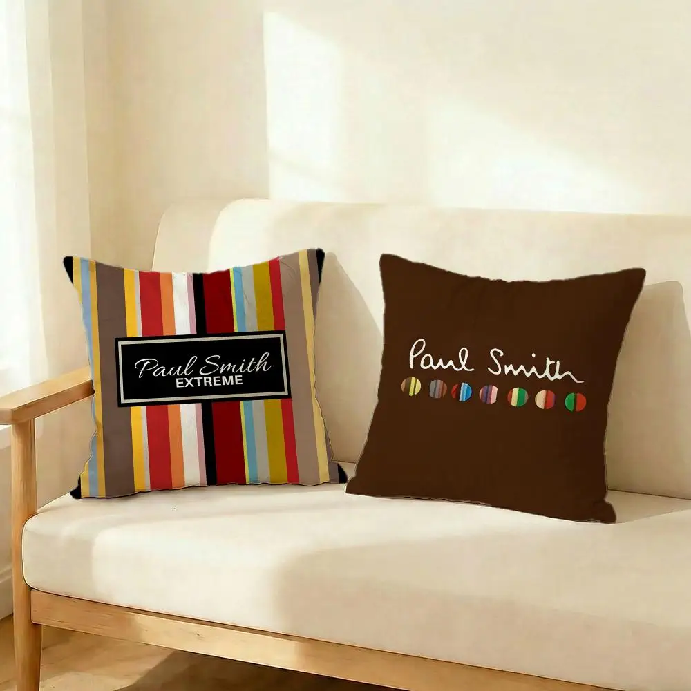 Brand Paul Smith Cushion Cover Decorative Cushions Covers Cover Sofa 50x50 Pillow 4 Piece 45x45 40x40 Pillowcase