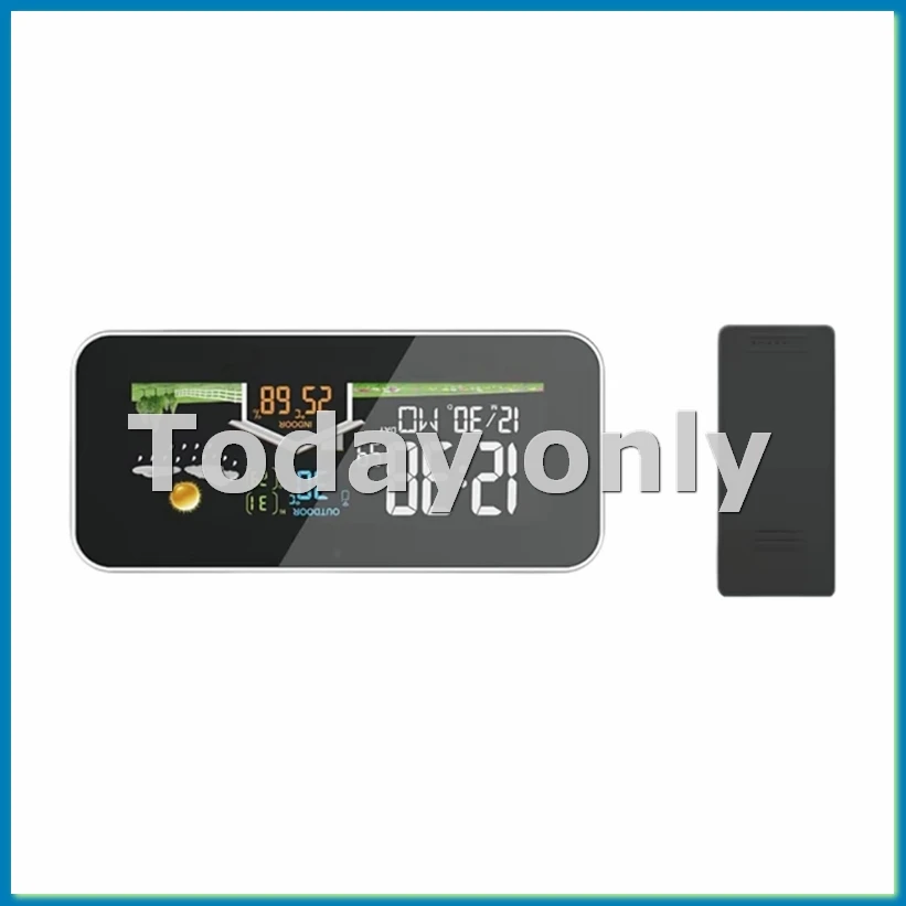 

Беспроводная метеостанция, деревянный будильник, цифровой термометр, беспроводной датчик влажности и температуры, домашний TimeWatch-A23U