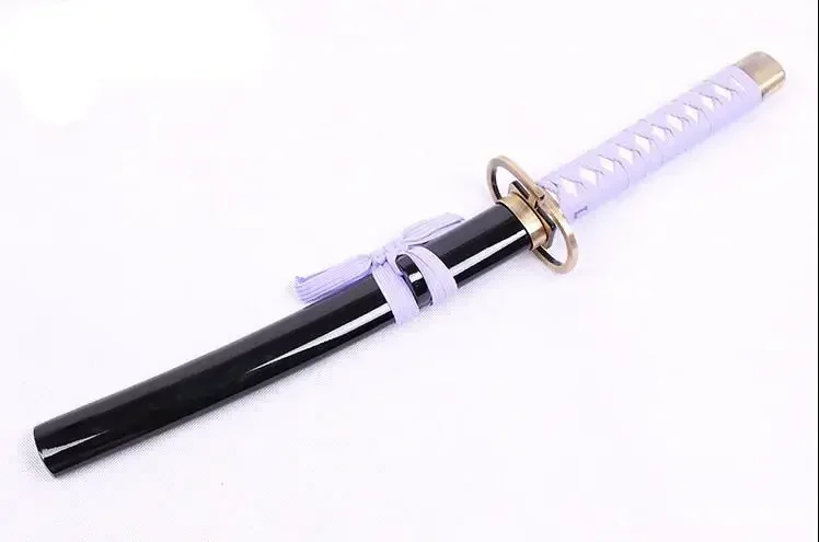 [Funny] 58~104cm Cosplay Anime Bleach weapon Gin Ichimaru wooden Sword model Costume party Anime show Japan samurai sword gift