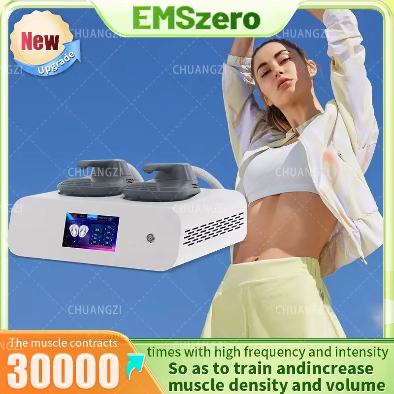 

EMSzero NEW 15 Tesla 6500W Hi-emt RF 200Hz Ems Body Sculpting Slimming Machine Muscle Stimulator Weight Loss Massage device